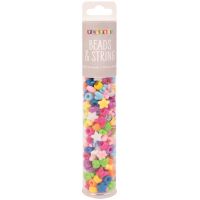PlayBox: Mărgele colorate de diferite forme, perforate pentru înșirat, 200 bucăți - 0/1/018b89d8699b88a1019dea3b167d1235d29c13c6e52db99b76d667661b76d8bd.jpg