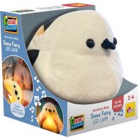 Montessori Baby Snow Fairy LED muzical păpușă din pluș - Lisciani