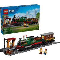 LEGO® City: Nostalgie locomotivă cu aburi (60511)