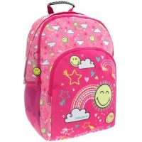 Emoji: Smiley ghiozdan roz cu model, rucsac 33x16x45cm - 0/4/0439a68d6eb0f620d7f71a6ed900c2422b9c34fae8e7da99166dfa4022d74be5.jpg