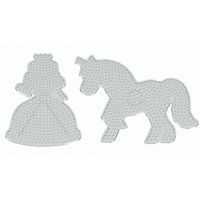 PlayBox: 2 baze pentru mărgele termoadezive de 9 mm în formă de unicorn și prințesă - 0/4/04fe57897f5fae6611c1545ae76966a4edfbe5337e7ee42c535cbb8e5d3bea8b.jpg