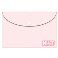Luna: Mapă cu buton și brevet pentru foi A4, culoare roz pastel - 0/5/05e5a27021084e9b95cfd9b649f69552954381e9c37882f7402671ac904613ab.jpg