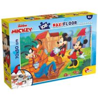 Mickey și prietenii săi 2 în 1 puzzle de 108 piese și carte de colorat 70x50cm - Lisciani - 0/b/0b0ca762e6c98b584d237d1178085b4e34ba916eccb12e81090a84432faae643.jpg