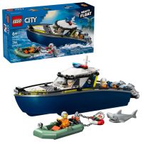 LEGO® City: Urmărire cu barca de poliție (60456)