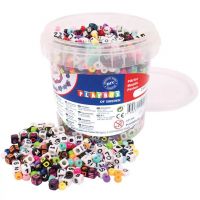 PlayBox: Set de mărgele colorate cu litere și numere, 2000 de bucăți - 1/2/1252e8fe9fb5477d327ca275ed83299ead991332ab0c160e80b7983aa6e9bdf7.jpg