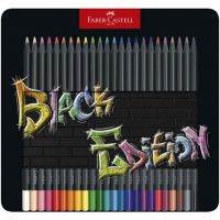 Faber-Castell: Black Edition creion colorat 24 bucăți în cutie metal - 1/3/134fba70966a2b35b9df8fe19bcacce90904c236dd3f3173822e3f0a0b1f6c08.jpg