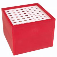 PlayBox: Cutie pentru pensule cu 64 de locuri, 13x13x10 cm. - 1/4/14b28f0ec0182544fc01b372b28818716df094a5e19bb8404d821d77b650f11a.jpg