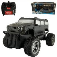 RC Off-Road mașină de teren Hummer cu lumină 27 MHz 22cm 1/14 scală în două variante
