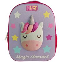 Luna: Rucsac pentru grădiniță Must Team, rotunjit, cu imprimeu 3D de unicorn, 26x10x32 cm - 1/9/19e172d4a15a76202e4ec661654301aa5d4a29cddc989ce9e5444c3deccc30d9.jpg
