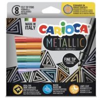 Metallic 8 bucăți de marker colorat - Carioca - 1/f/1f94fbf4ddfb6f0b3527189eb292c9389643ddac873fbce86f32ac349670c91c.jpg