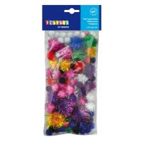 PlayBox: Pomponi strălucitori 100buc 10-35mm - 1/f/1fe1a252e6964fa12ed930937474605f4b682c2d319664348de8f92b463f2be3.jpg