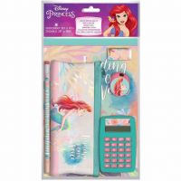Luna: Set de scris Disney Prințese - Ariel cu calculator, pachet de 6 bucăți. - 2/0/20abeab68be519cc2f56efa84b39f41a036d2dbad2d3f2970f98928d1722bd3c.jpg