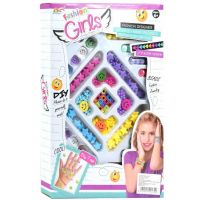Fashion Girls: set de confectionare de bratari cu peste 100+ de margele colorate si stele - 2/7/271d44250bef920f2150eb2031e371499038a59bb04464246afe39bd5d975af8.jpg