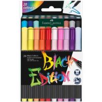Faber-Castell: Black Edition 20 bucăți set marker colorat - 2/a/2ae7ab324893305be21cd1e1e749b142de9b92627cfc05f84dd6e734ec4e6fc9.jpg