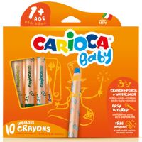 Carioca: 3 in 1 cretă cerată pentru bebeluşi set de 10 bucăţi - 3/-/3-az-1-ben-bebi-zsirkreta-10db-os-carioca.jpg