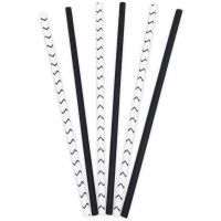 Set de 50 paie de hârtie alb-negru