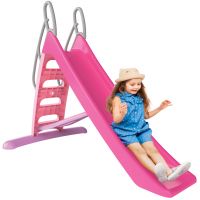 Tobogan Speed cu protecție de siguranță de culoare roz 170cm