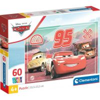 Mașini Super Color 60 de piese puzzle - Clementoni