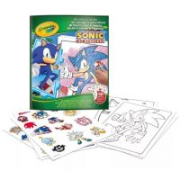 Crayola: Sonic, ariciul - carte de colorat cu autocolante - 3/2/32618b8dd5c743d448e45e2543fadb5d1c931943d79f4718e2a00f8cf131992d.jpg