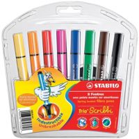 Stabilo: Trio Scribbi set de 8 markere colorate triunghiulare - 3/4/34d96d674104af7593171876e95ef8663c98dd23e9cc1c7b83d085e2cbe9bb9a.jpg