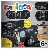 Metallic 17 bucăți set creativ - Carioca - 3/5/3585de5d60766a40120370e661c2475e4ae4021b3ff13fd9708357ae1a3620f1.jpg