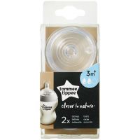 Tommee Tippee: Closer to Nature tetină cu debit mediu pentru biberon, 2 buc. (3 luni+) - 3/d/3d5d0105a02b80cba952ca1038c21884712b3f963b9779c8566a81d56d484fef.jpg