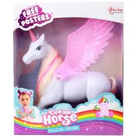 Dream Horse Unicorn strălucitor cu aripi roz, 18 cm - 4/3/4302bede55779937345a69dab05b2b9eeee0f61511d7f22185f36dd1539f9e70.jpg
