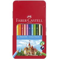Faber-Castell: Set creioane colorate 12 bucăţi în cutie metal - 4/5/451325b4551d0324cc6a368afa94a68bbb858fbcbe2fa46e6760b8f6a0db8030.jpg