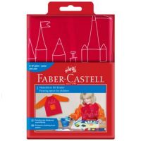 Faber-Castell: șorț de pictură pentru copii, în culori roșu-portocaliu - 4/6/462d39b4bed667a39f735e28c804d7b116396f4a14f035b95dcabe98d7d8009a.jpg