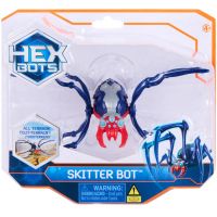 Hex Bots: Skitter Bot robot păianjen interactiv – albastru-roșu - Spin Master