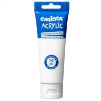 Acrilic 75ml vopsea acrilică de culoare albă - Carioca - 4/8/48f984d7749cb93f07c70553335e9d71a84f60cfc3010da967e34ad69e9c8d3d.jpg
