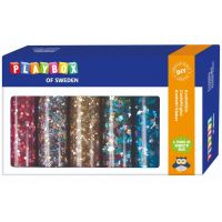 PlayBox: Set de lipici cu sclipici, 6 bucăți - 4/9/49b1b6c198937ea9c5e4c4e84d293b6096b8cf19b13d6ec7a0186370009e7a5f.jpg