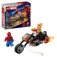 LEGO® Marvel: Spider-Man împotriva lui Ghost Rider pe motocicletă (76335)