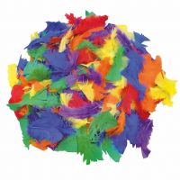 PlayBox: Pachet de pene colorate de curcan pentru decorațiuni, 100g, aproximativ 1000 bucăți. - 4/c/4c1487754439b9810b59e72fc2f2f4447fab313e56bac65c5501519e1e4791cd.jpg