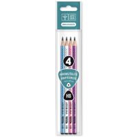 Ars Una: Pachet de 4 creioane grafit cu puncte negre în formă de triunghi - 4/e/4e2a54446543c1eb6949c830868fdced88d1c89deac81d1c412ea1e1ddbbd695.jpg