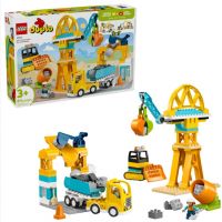 LEGO® DUPLO®: 3 în 1 zonă de construcție și utilaje (10476)