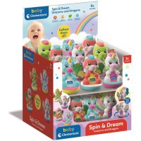 Baby Spin & Dream - jucărie pentru bebeluși unicorn și dragon, 1 buc. - Clementoni