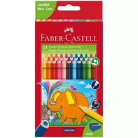 Faber-Castell: Jumbo 24 bucăți creioane colorate triunghi cu ascuțitoare - 5/1/5121e8692a29ff1b5cb316c51ab68d5e811c66aeda44c41cdc4d239baa287ab6.jpg
