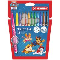 Stabilo: Patrula Câinilor Trio A-Z creioane colorate triunghiulare set de 12 bucăți - 5/3/53ea934140fd85f75c6763bbb3968cda6ca1dd853de0b10173fb5503569ad6f8.jpg