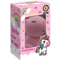 Luna: Kazura pușculiță luminoasă în formă de unicorn 16x12x20 cm - 5/6/569783f88f7e80941617f1d0e8300e8324ad81e23efde660a3a35d49b624967b.jpg