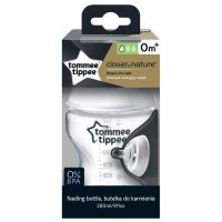 Tommee Tippee: Closer To Nature sticlă de supt transparentă 260ml (0 luni+) - 5/8/58dd1106d3c1dbadf3840d317ff3516119828b264210877d84568bc4cff26dd7.jpg