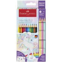 Faber-Castell: Grip Unicorn set creioane colorate 10+3 bucăți culori pastel - 5/a/5a776dbd7f8f490811f920abf820f799bf06db9fe3273384001f2a2575563b6b.jpg