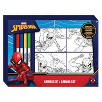Set de pânză de colorat Spider-Man 4buc cu marker - 5/c/5c17c5ff3b529ea60f09815897f8cb8e9f75c8fe94c7e2a62ad82c0ba515149f.jpg