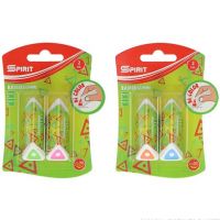 Spirit: Kiki triunghi formă radieră mai multe culori set 2 bucăți - 5/c/5ce3eb3f1714e0ed30668b48d12ed59c49f82a62ec0b70652c76195f95d91cb5.jpg