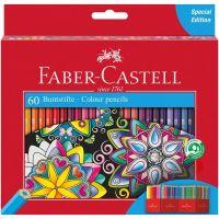 Faber-Castell: Set de 60 creioane colorate