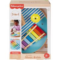 Fisher-Price: Măsuță muzicală xilofon din lemn - Mattel