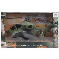 Army elicopter militar cu figurină