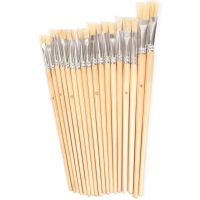 PlayBox: Set de pensule cu păr de mistreț cu cap plat, 18 bucți - 6/8/68bb0e725b1e5038b82edde9f1bb64f0ac875e1c31d8873351b4bf0be32765a0.jpg