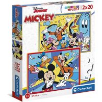 Mickey Mouse și prietenii Supercolor 2 in 1 puzzle 2x20 bucăți - Clementoni - 6/9/69e7fea586b73b15819311ba8303b85154df447ec461af6625f1824037f861e1.jpg