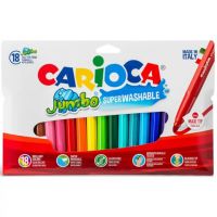 Jumbo Marekere în suport plastic 18 bucăţi - Carioca - 6/c/6c25360b955f768bfc87fbe0422a0c8dfec684b5aad8afbd6aeda26af7ab7c32.jpg